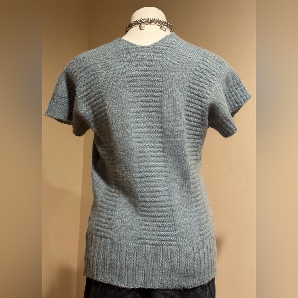 Linea Maglia Alpaca Blend Sweater in Colbalt Blue SZ M Made In Italy - Picture 5 of 9